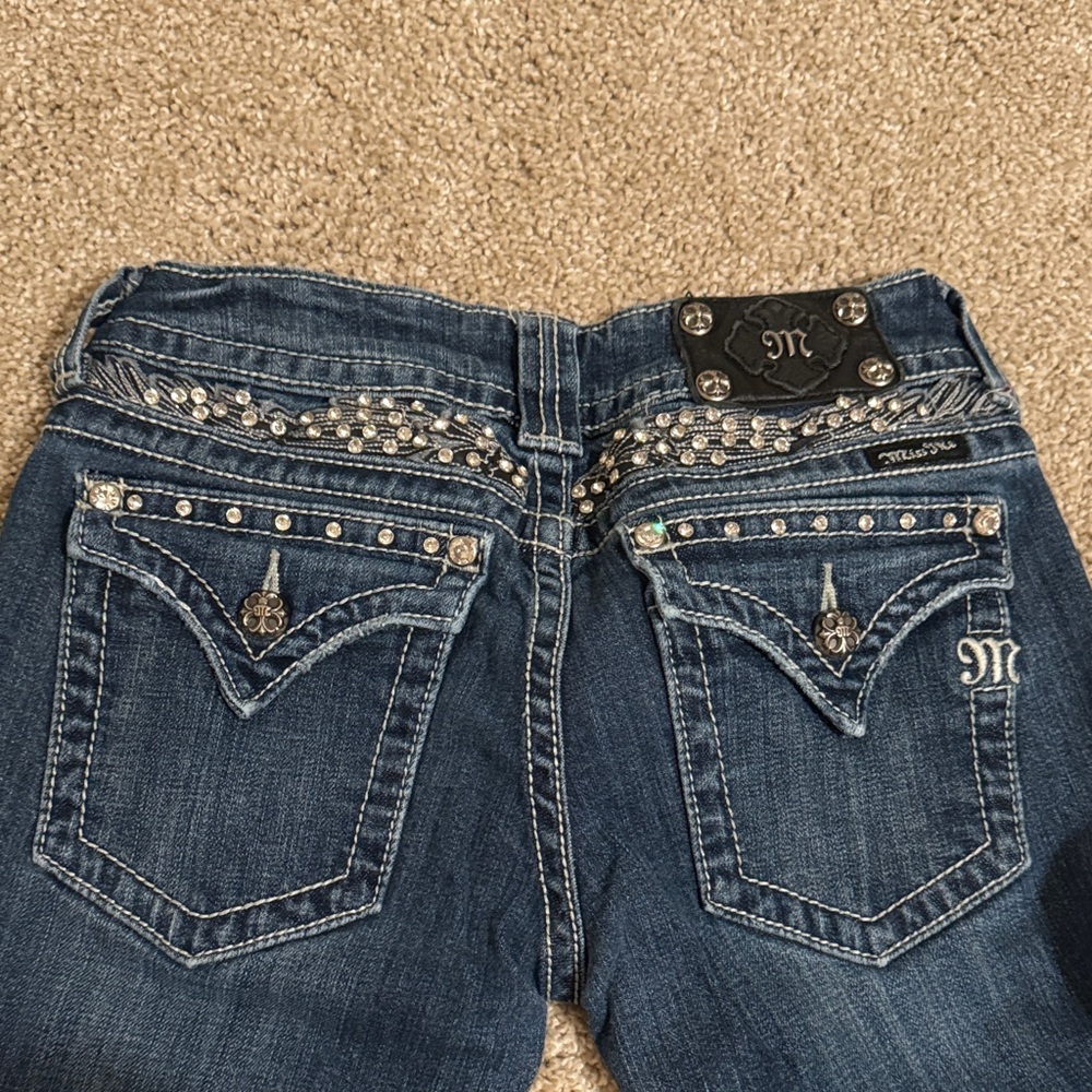 Miss Me Boot Cut Embellished Jeans